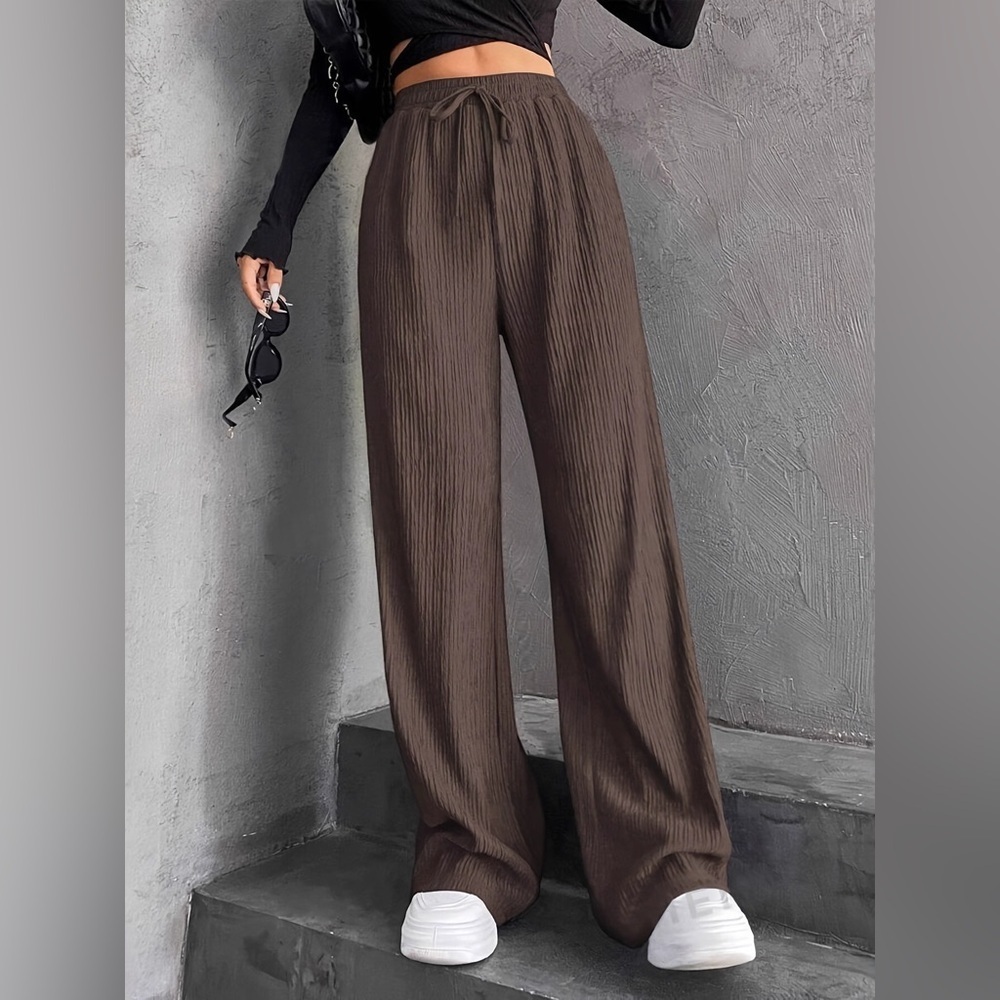 Drawstring Wide Leg Pants - Picture 7 of 16